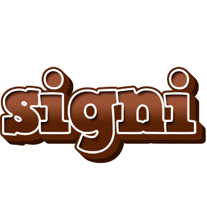 Signi brownie logo