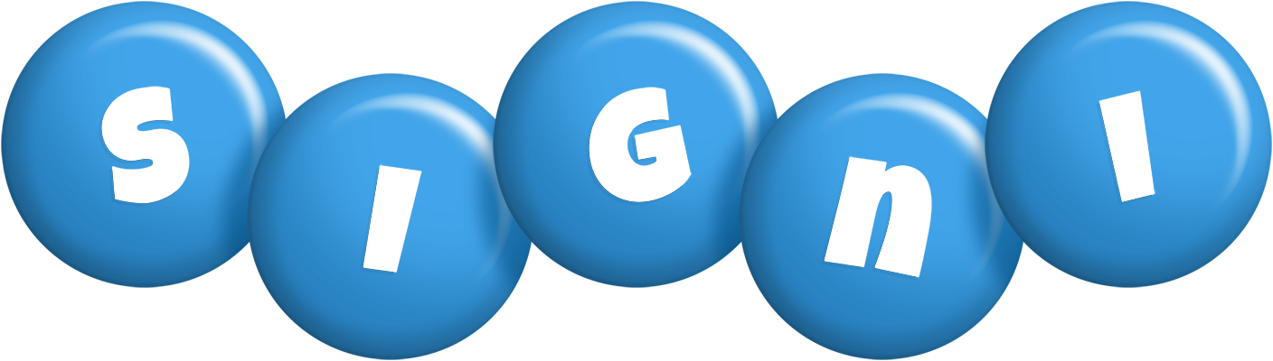 Signi candy-blue logo