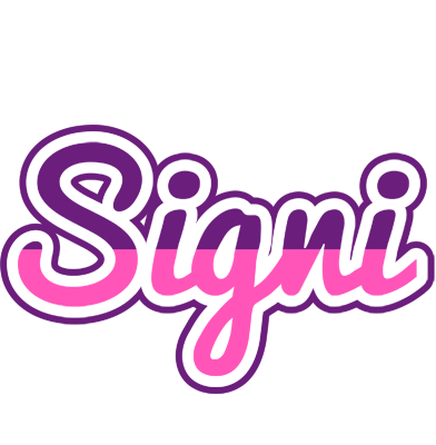 Signi cheerful logo