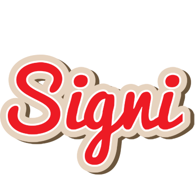 Signi chocolate logo