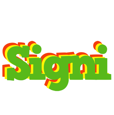 Signi crocodile logo