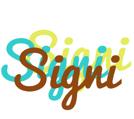 Signi cupcake logo