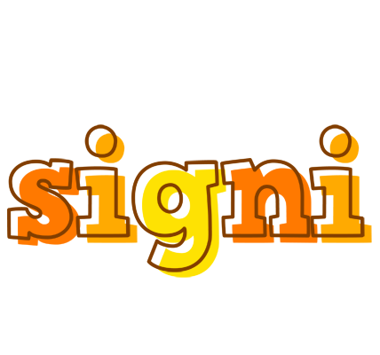 Signi desert logo