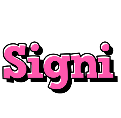 Signi girlish logo