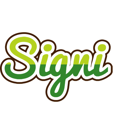 Signi golfing logo