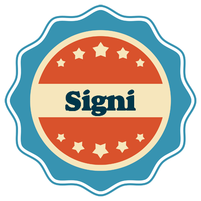 Signi labels logo