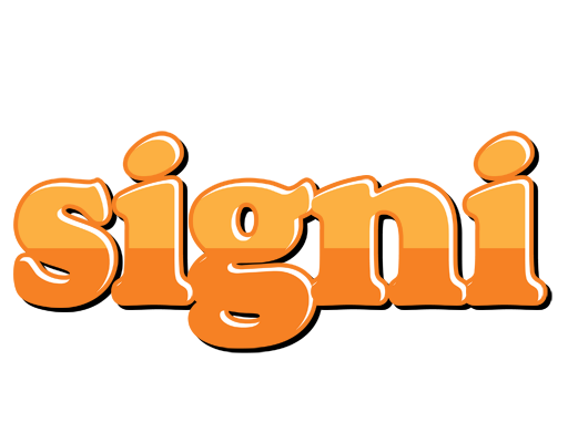 Signi orange logo