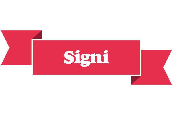 Signi sale logo