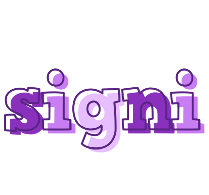 Signi sensual logo