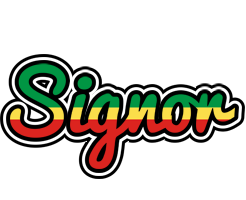 Signor african logo