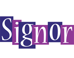 Signor autumn logo