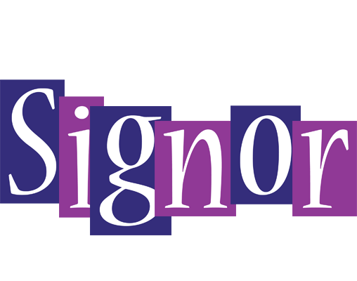 Signor autumn logo