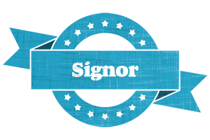 Signor balance logo