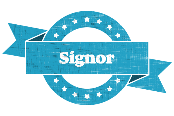 Signor balance logo