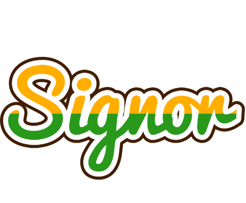 Signor banana logo