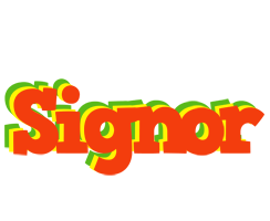 Signor bbq logo