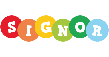 Signor boogie logo