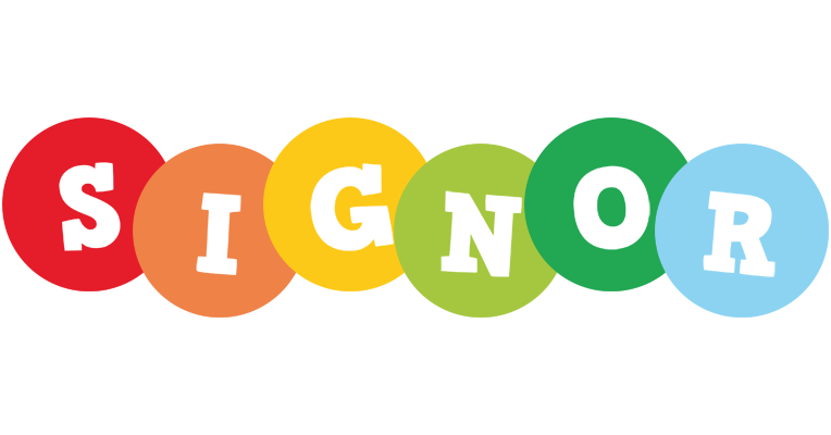 Signor boogie logo