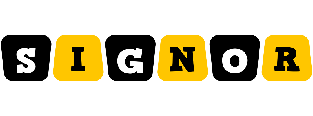 Signor boots logo