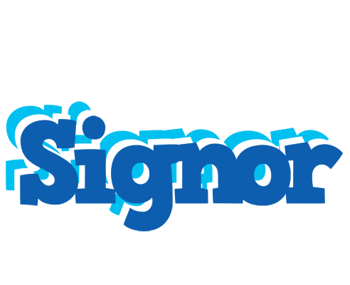 Signor business logo