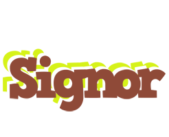 Signor caffeebar logo