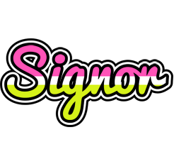 Signor candies logo