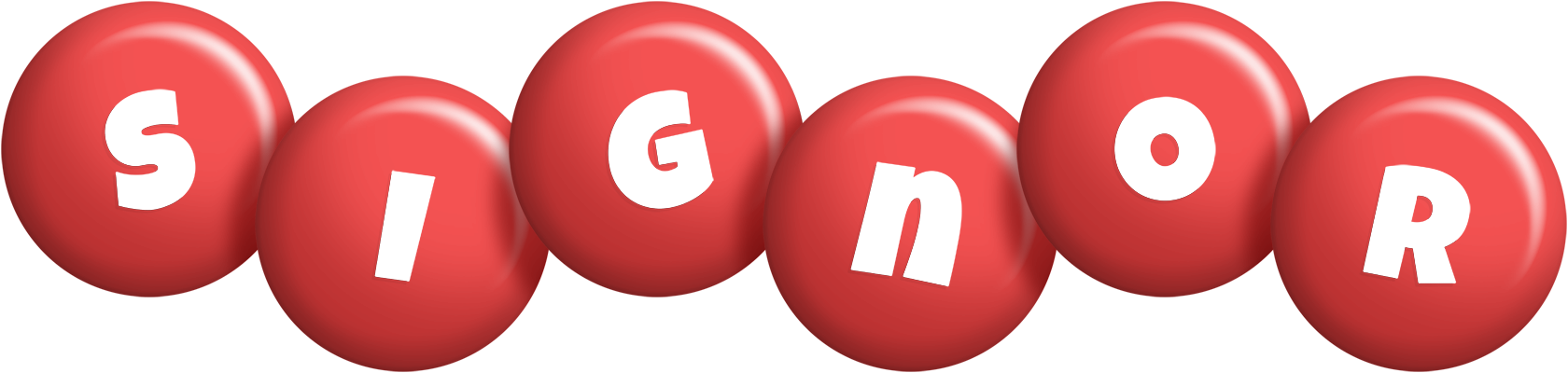 Signor candy-red logo
