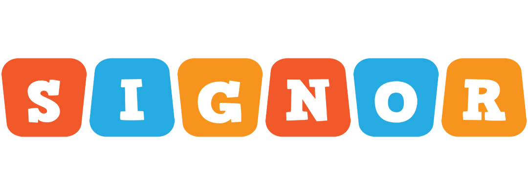 Signor comics logo