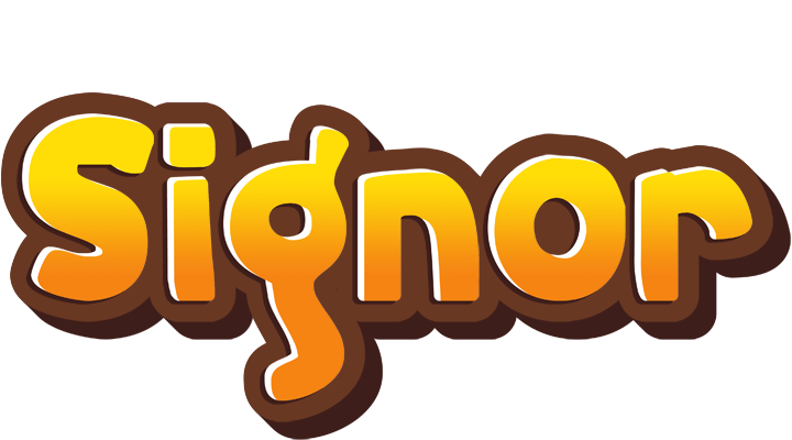 Signor cookies logo
