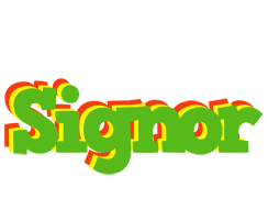 Signor crocodile logo