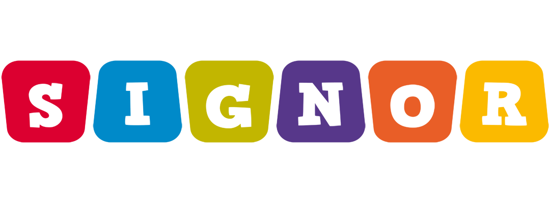 Signor daycare logo