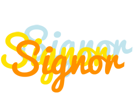 Signor energy logo