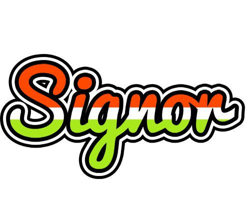 Signor exotic logo