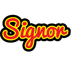 Signor fireman logo