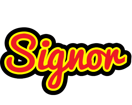 Signor fireman logo