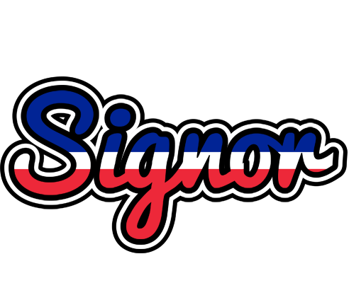 Signor france logo