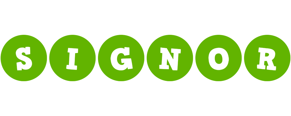 Signor games logo