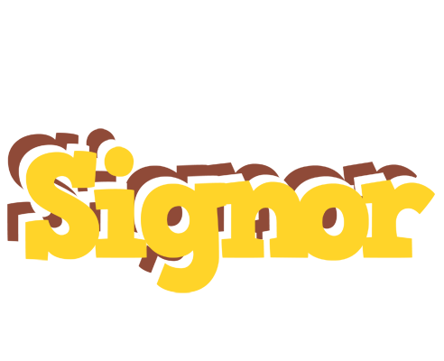 Signor hotcup logo