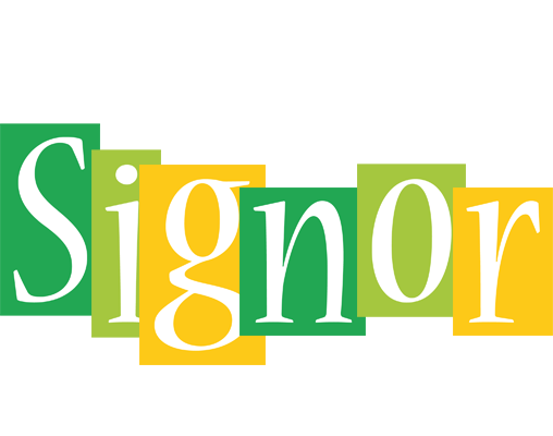Signor lemonade logo