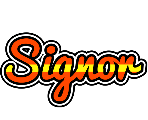 Signor madrid logo