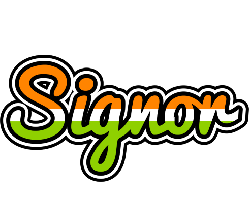 Signor mumbai logo