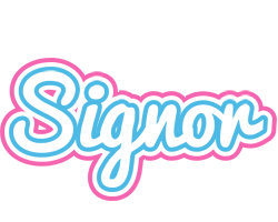 Signor outdoors logo