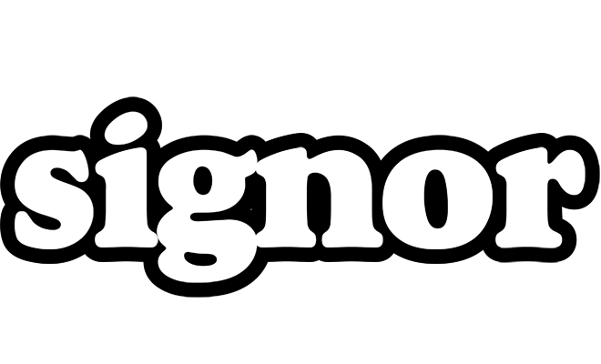 Signor panda logo