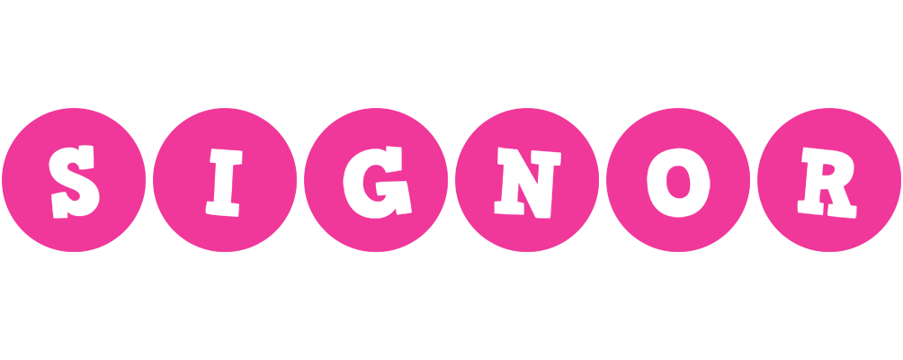Signor poker logo