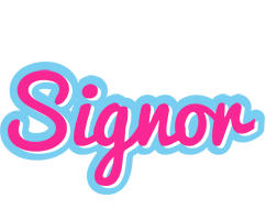 Signor popstar logo