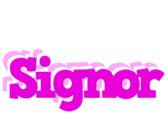 Signor rumba logo