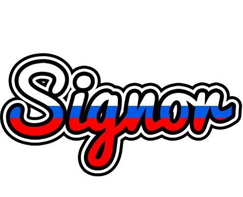 Signor russia logo