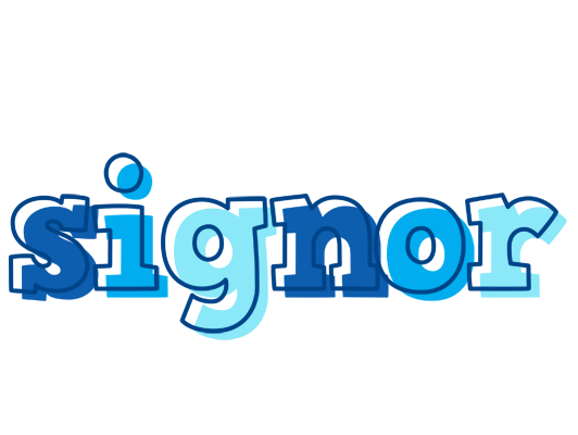 Signor sailor logo