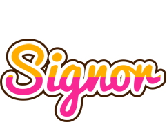 Signor smoothie logo