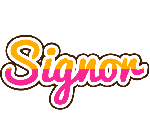 Signor smoothie logo